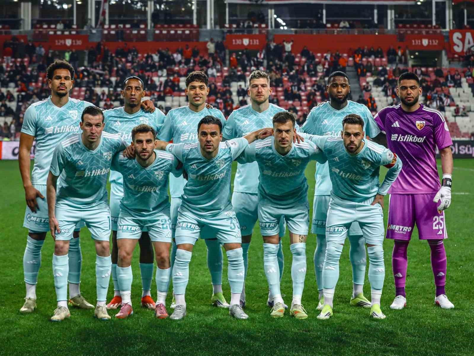 Kayserispor 17. sırada kaldı
