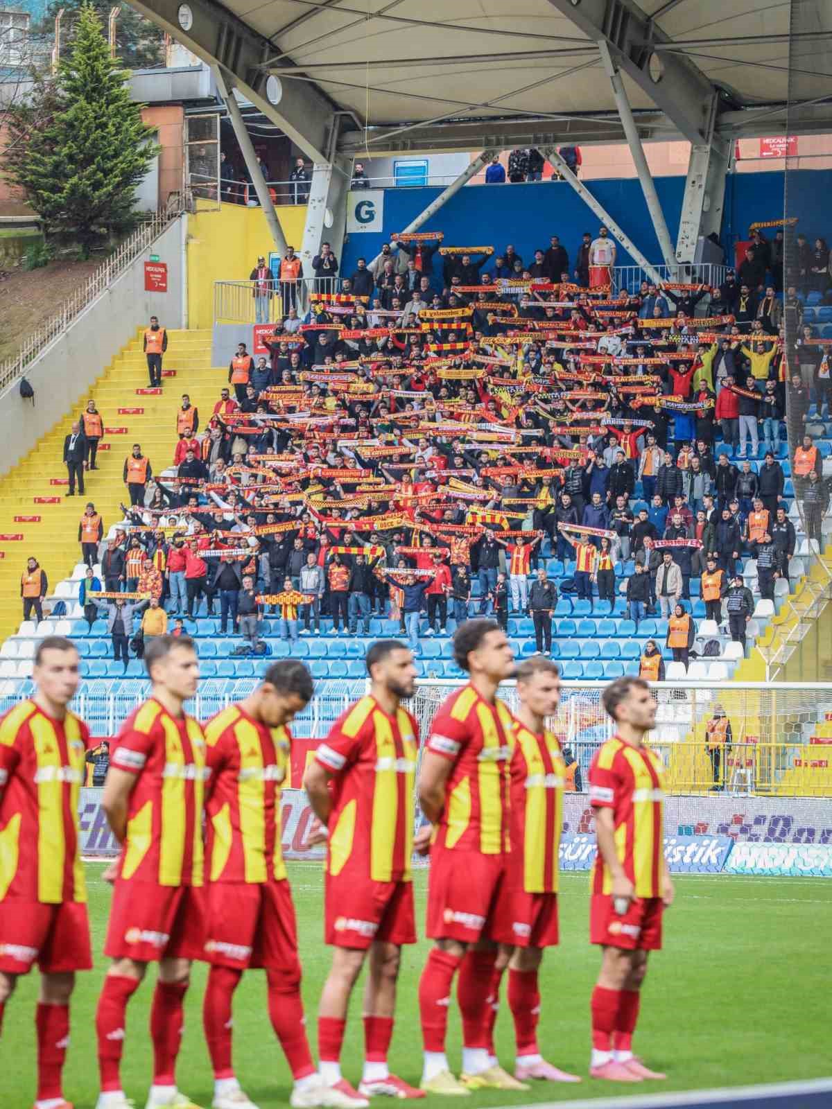 Kayserispor 23 puanla noktaladı
