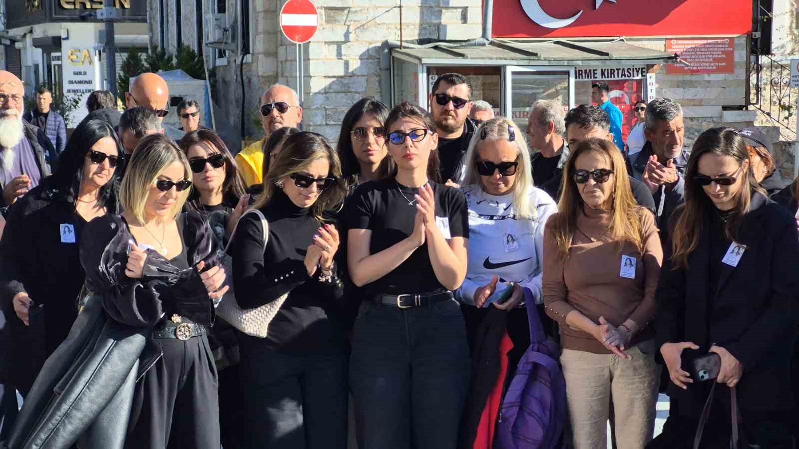 Kazada hayatını kaybeden Yaren, Bodrum’da anıldı
