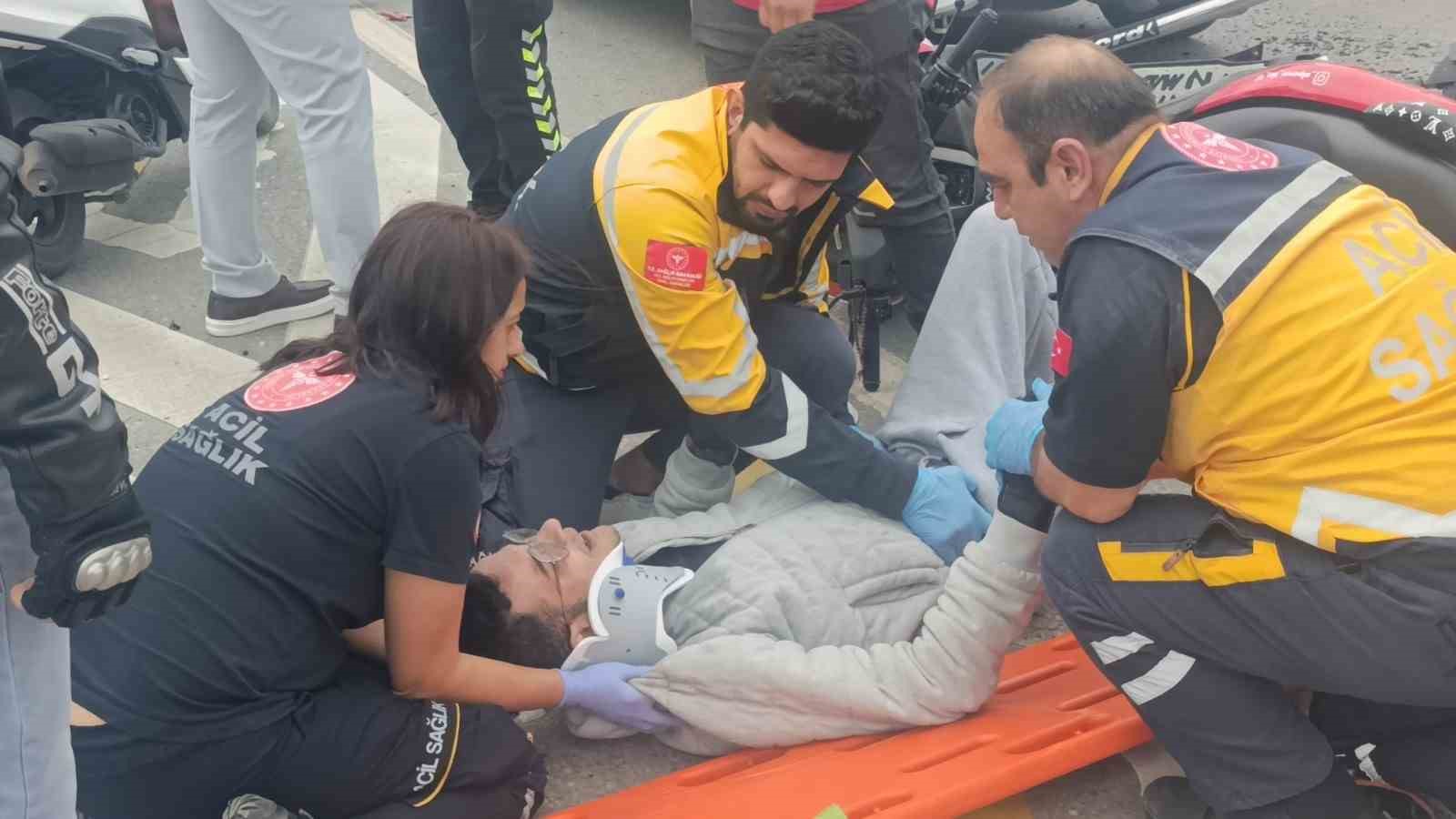 Kazanın ardından şoka girince hastaneye kadar "Ben nasıl kaza yaptım" diye sordu

