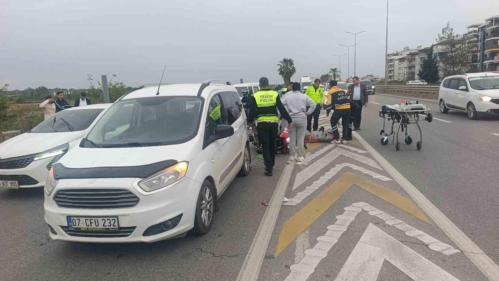 Kazanın ardından şoka girince hastaneye kadar "Ben nasıl kaza yaptım" diye sordu
