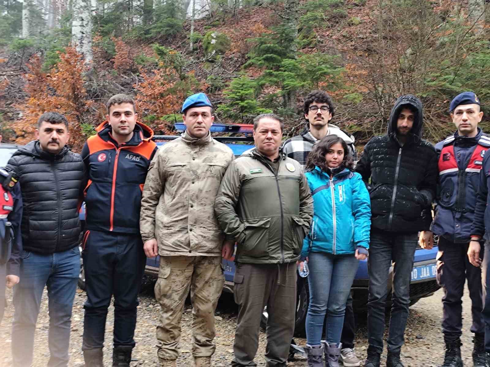 Kazdağları’nda kayıp 3 kişiden müjdeli haber geldi
