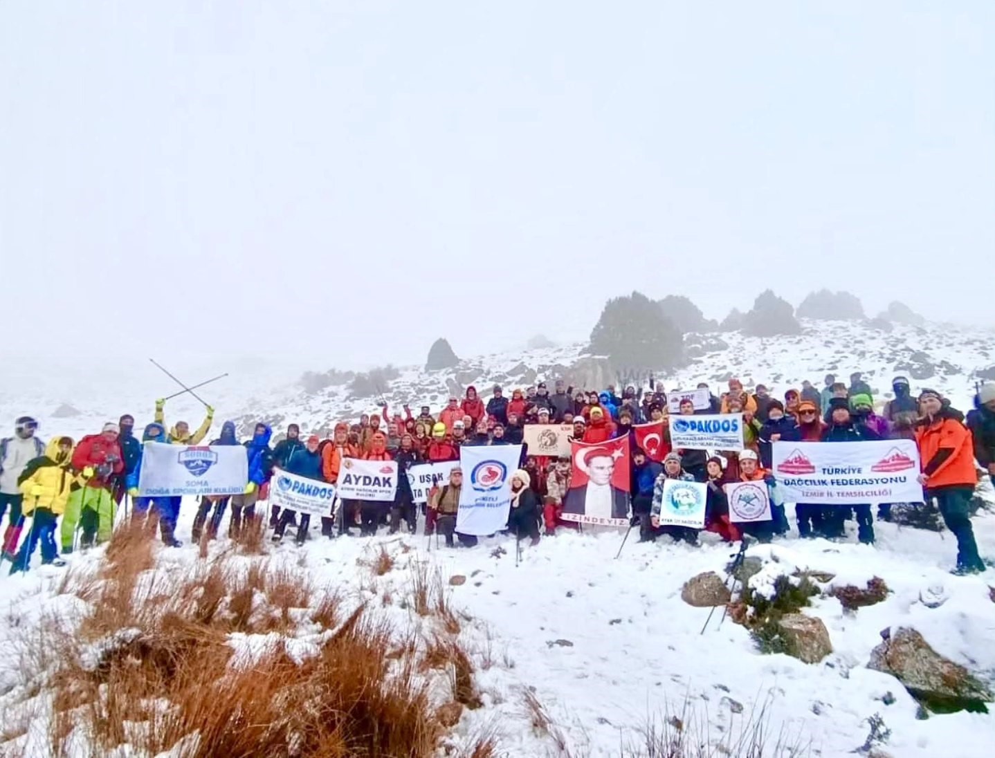 Kazıkbeli Savaşı anısına Honaz Dağı’na zirve tırmanışı
