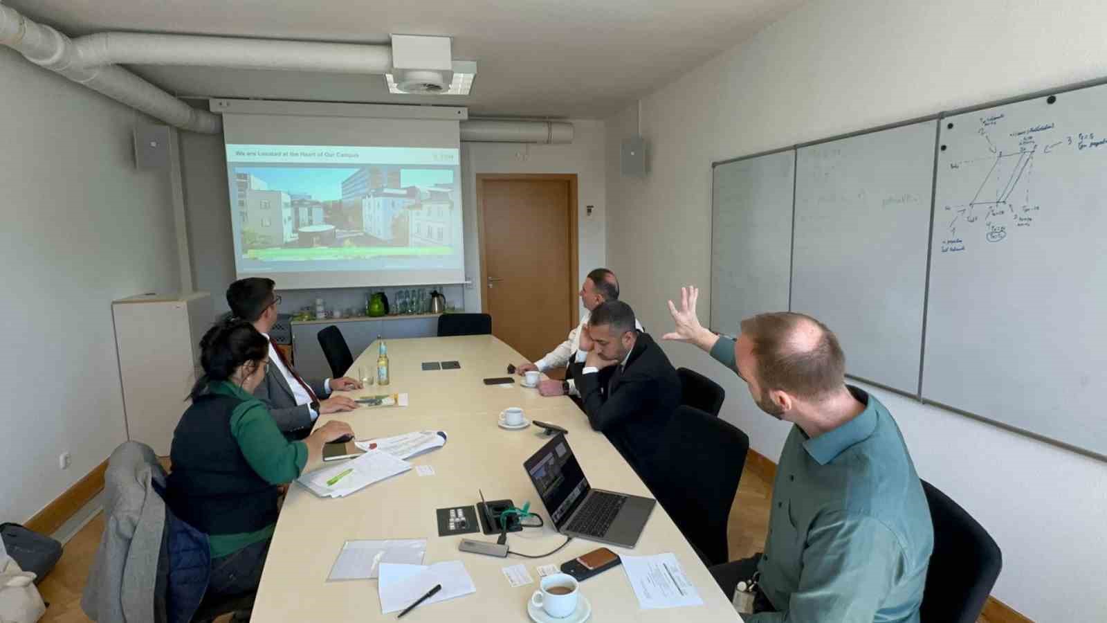 KBÜ Almanya’da akademik iş birliği görüşmeleri gerçekleştirdi
