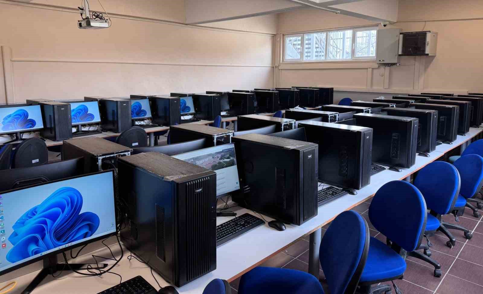 KBÜ Eskipazar MYO’da yeni laboratuvar hizmete girdi
