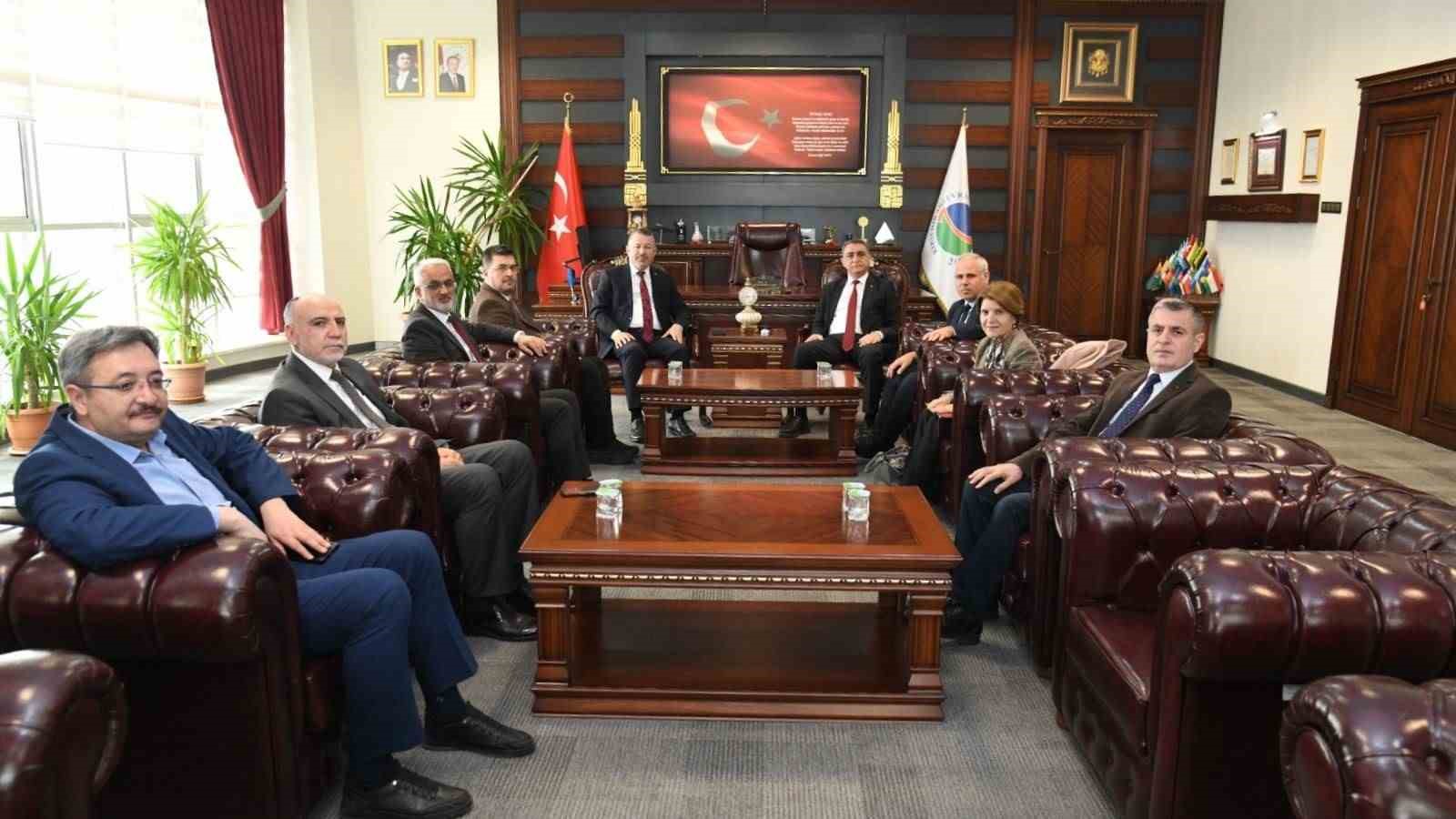 KBÜ heyeti Kırşehir Ahi Evran Üniversitesi ile iş birliğini değerlendirdi
