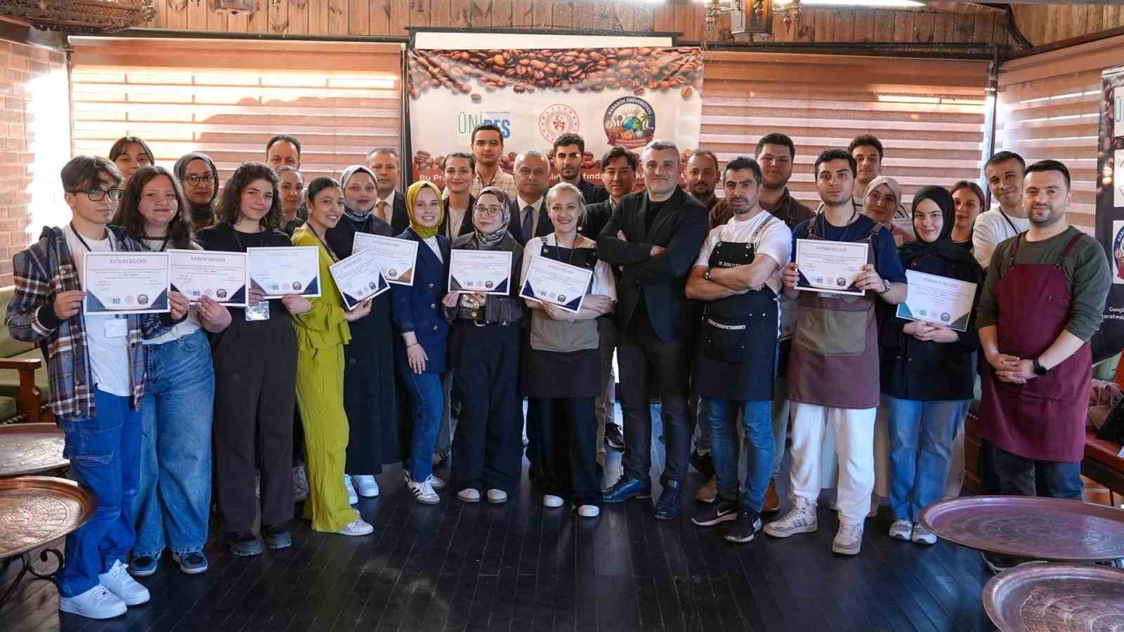 KBÜ’de "Çekirdekten Geleceğe" barista akademisi düzenlendi
