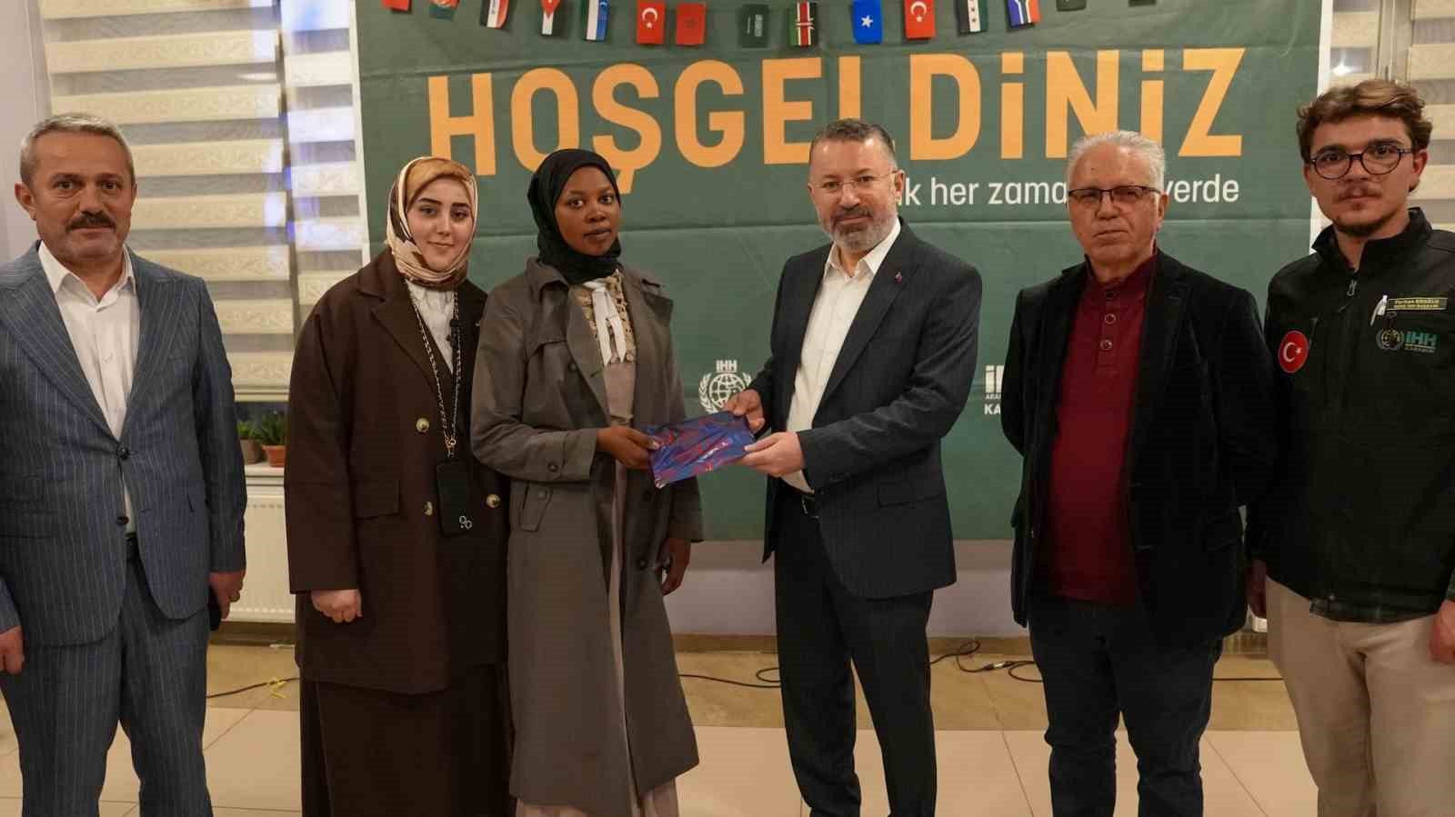 KBÜ’de uluslararası öğrenci iftarı düzenlendi
