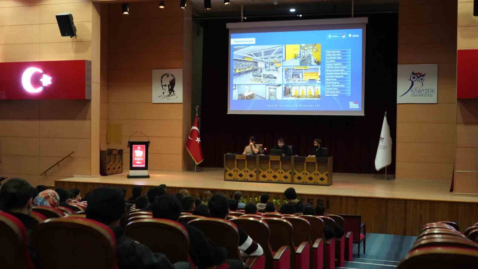 KBÜ’lü öğrencilere TEKNOFEST 2026 süreci anlatıldı
KBÜ’lü öğrencilere TEKNOFEST 2026 süreci anlatıldı