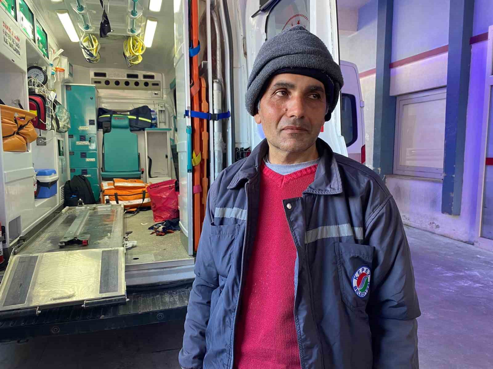 Keçilerin peşinden gidip kaya yarığına sıkışan Ayşe teyze komşularını dinlememiş
