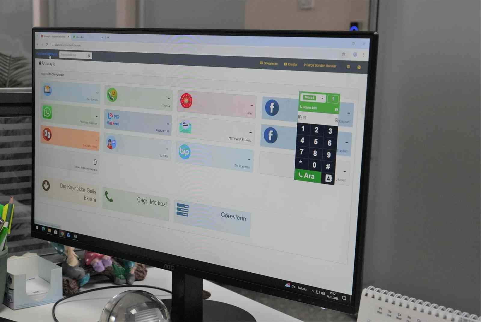 Keçiören Belediyesi, 2025 yılında ’NetMasa Çağrı Merkezi’ ile 145 bin 554 talebe çözüm üretti

