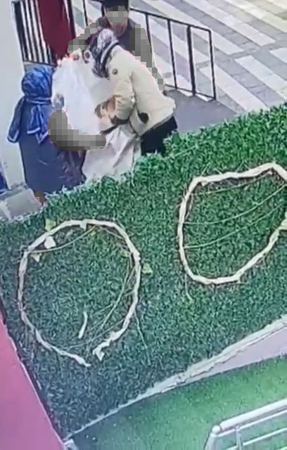 Kedinin çuvala konularak uzaklaştırıldığı görüntülere tepki
