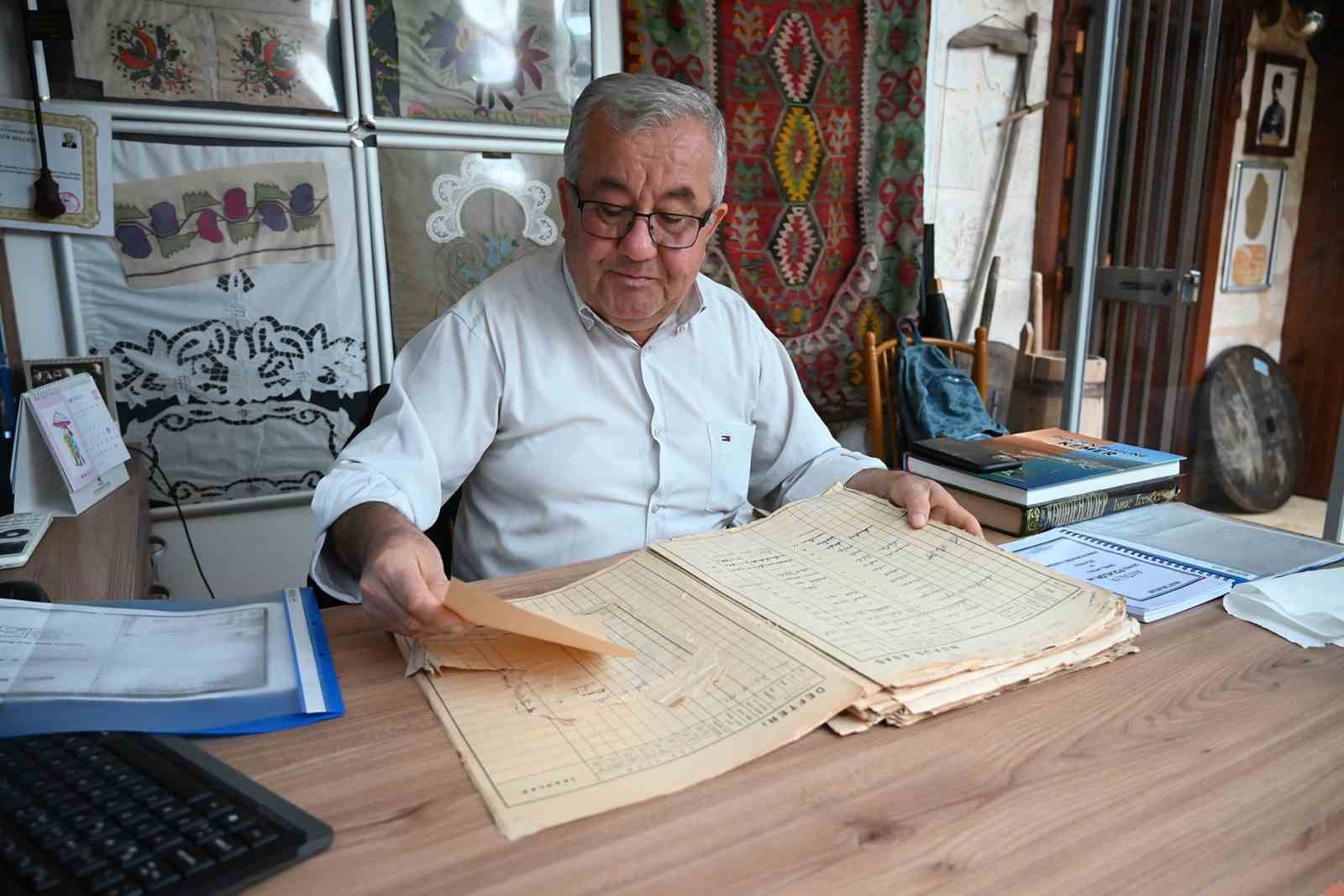 Kemer’in ilk köy kütüğü kitabı dijital ortama aktarılıyor
