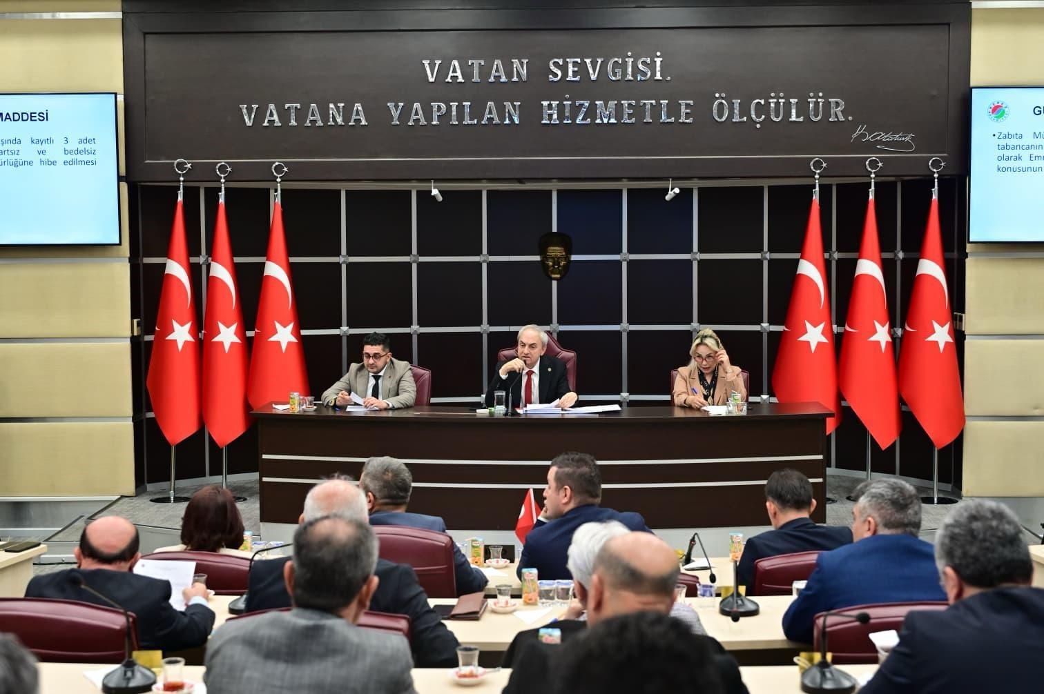 Kepez Meclisi’nde yoğun gündem
