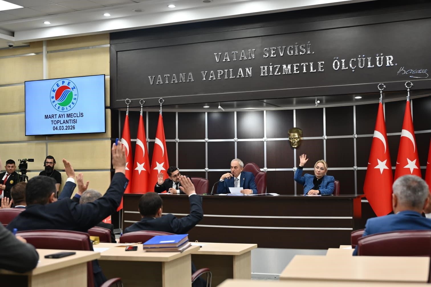 Kepez Meclisi’nden eğitim ve sağlık yatırımlarına tam destek
