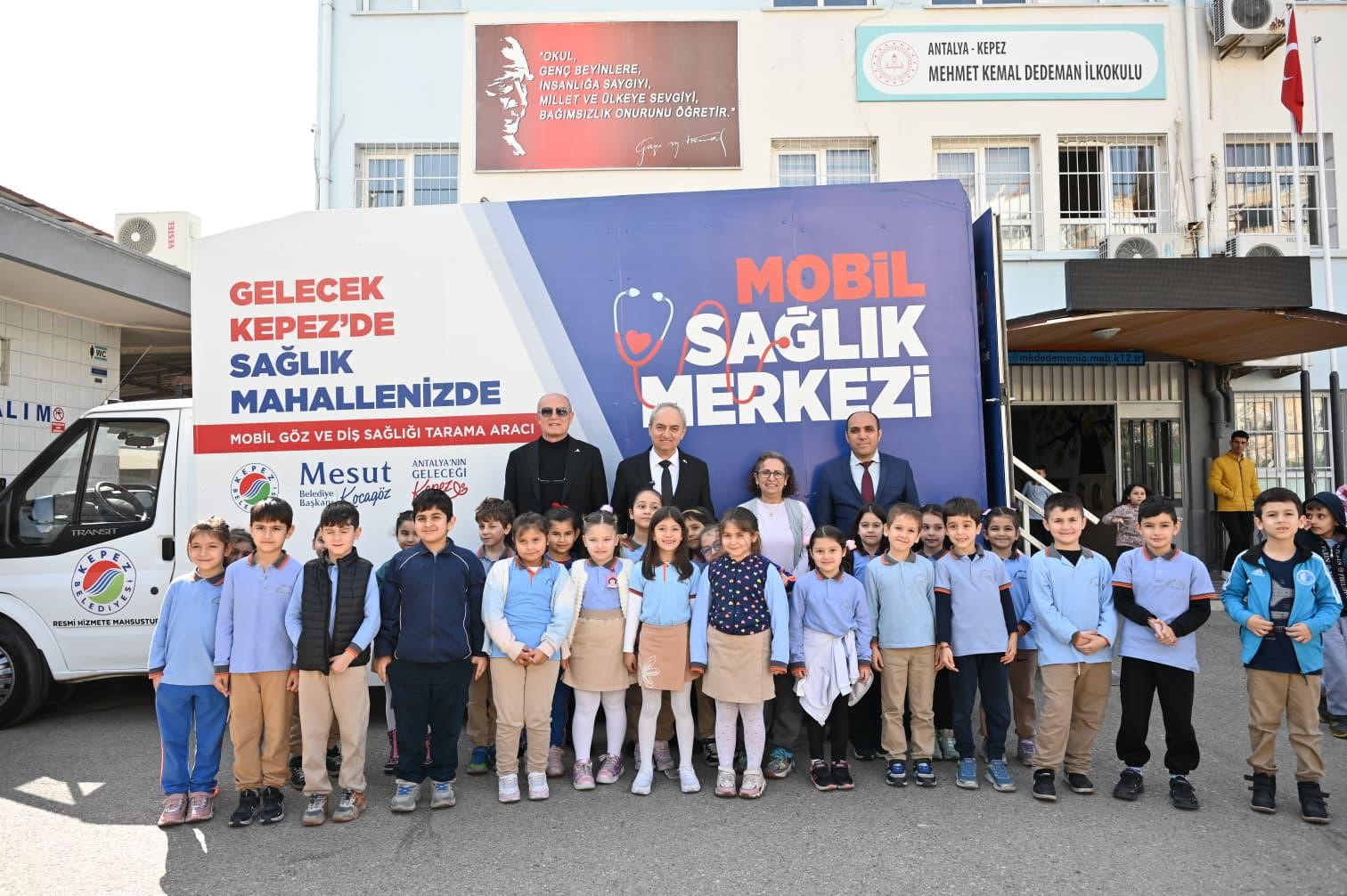Kepez’de 32 bin 383 öğrenciye göz taraması
