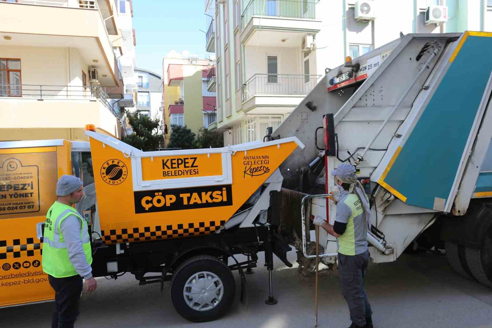 Kepez’den 2025’te, 248 bin 403 ton çöp toplandı
