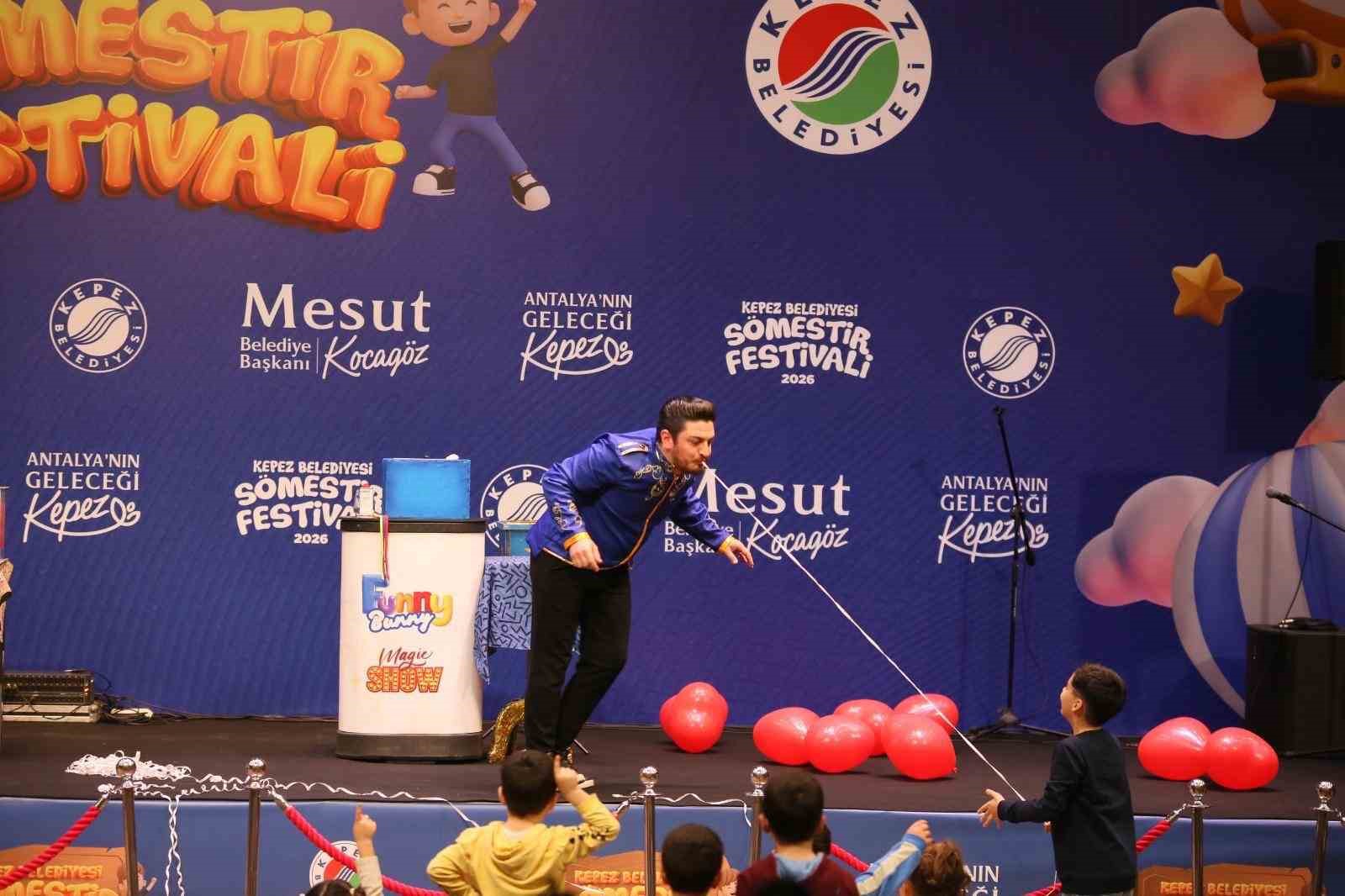 Kepez’in Sömestir Festivali başladı
