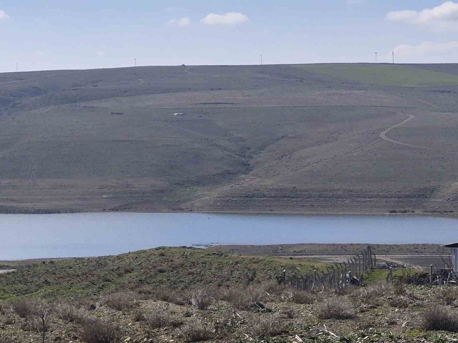 Keskin Barajı’nın su seviyesindeki azalış endişelendiriyor

