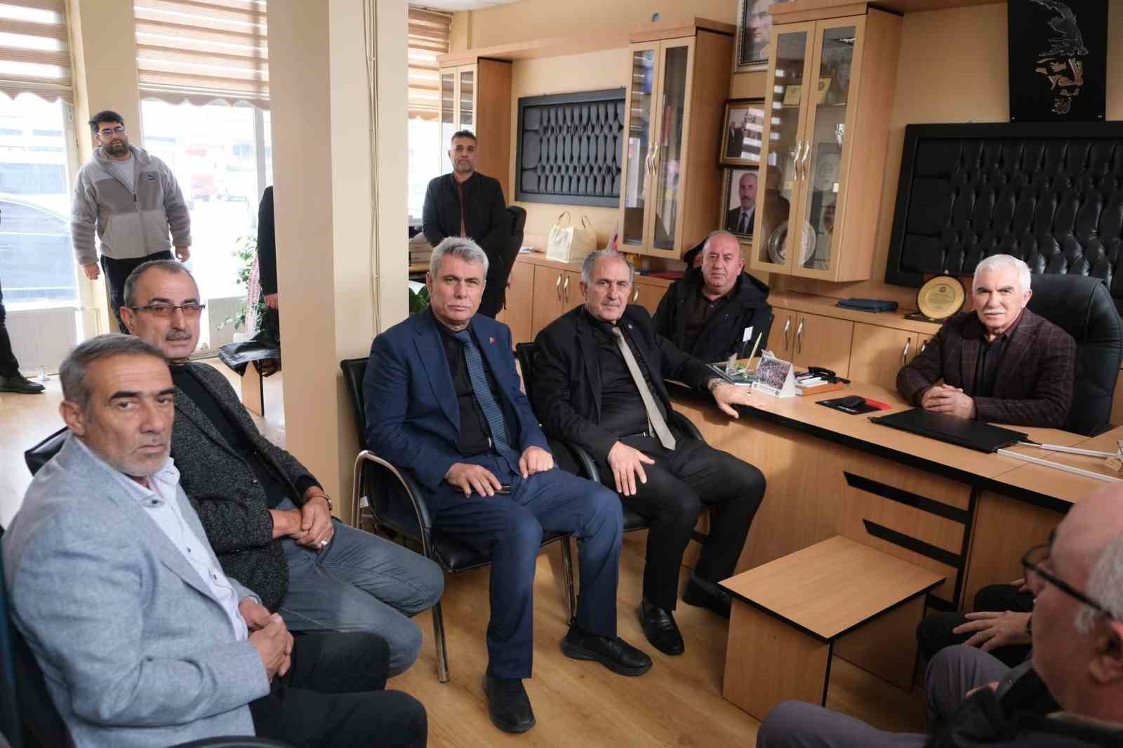 KESOB’dan Tomarza Esnaf Odası’na hayırlı olsun ziyareti
