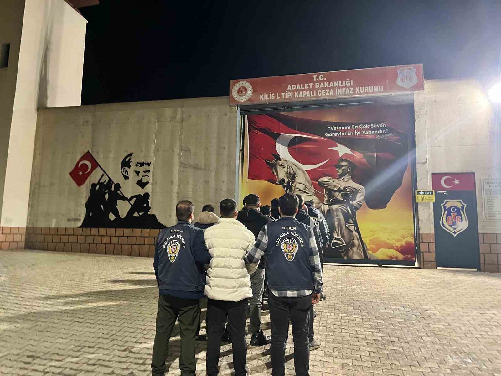 Kilis merkezli yasa dışı bahis operasyonu: 9 tutuklama

