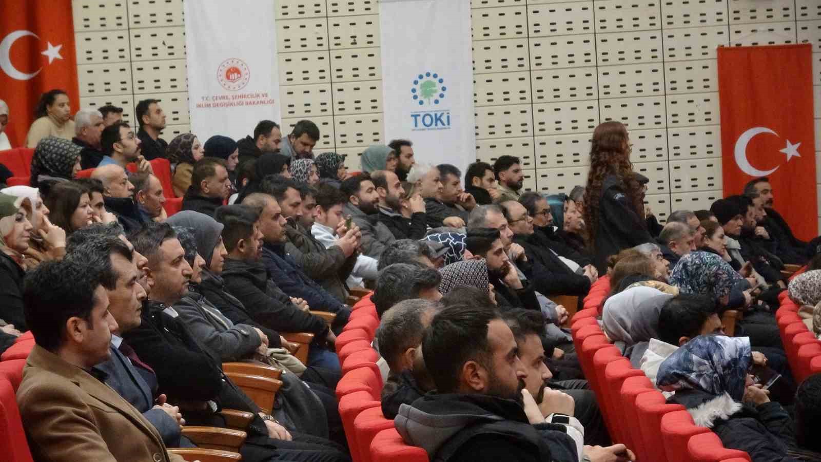 Kilis’te 1170 sosyal konutun kura çekilişi yapıldı
