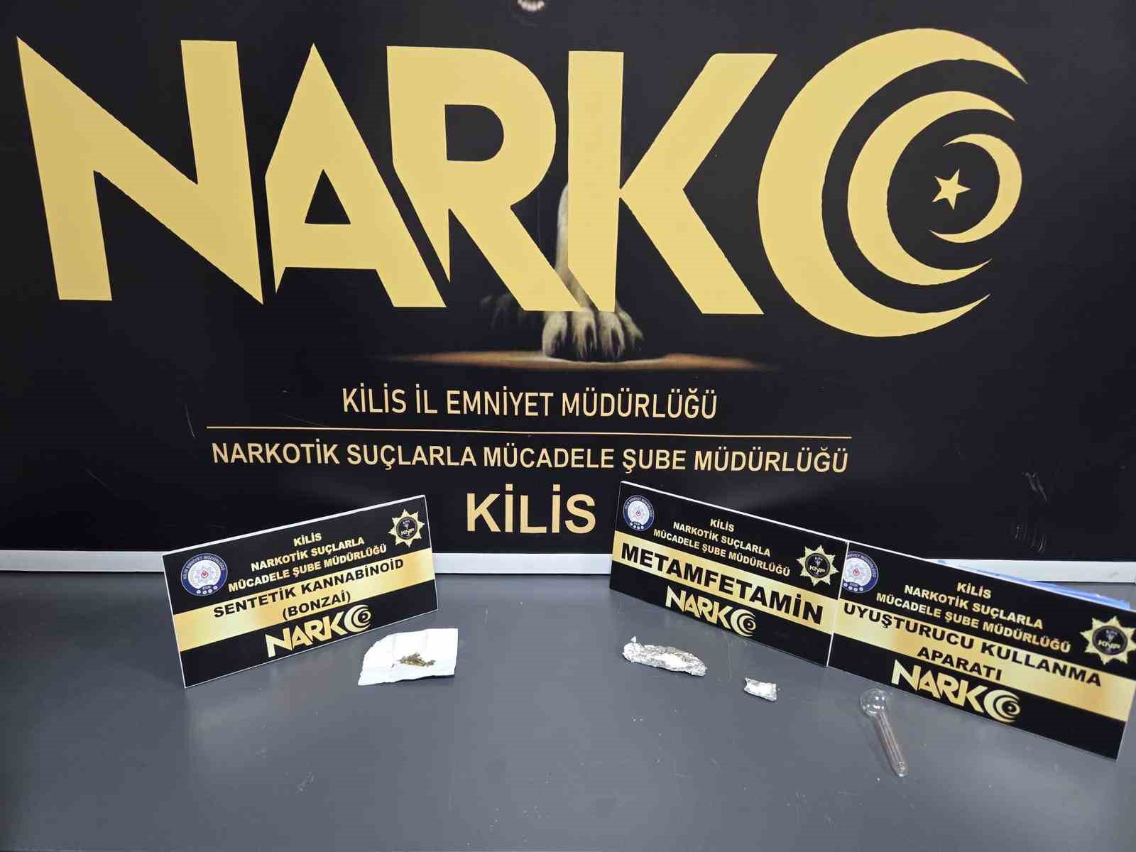 Kilis’te uyuşturucu operasyonu: 3 kişi tutuklandı
