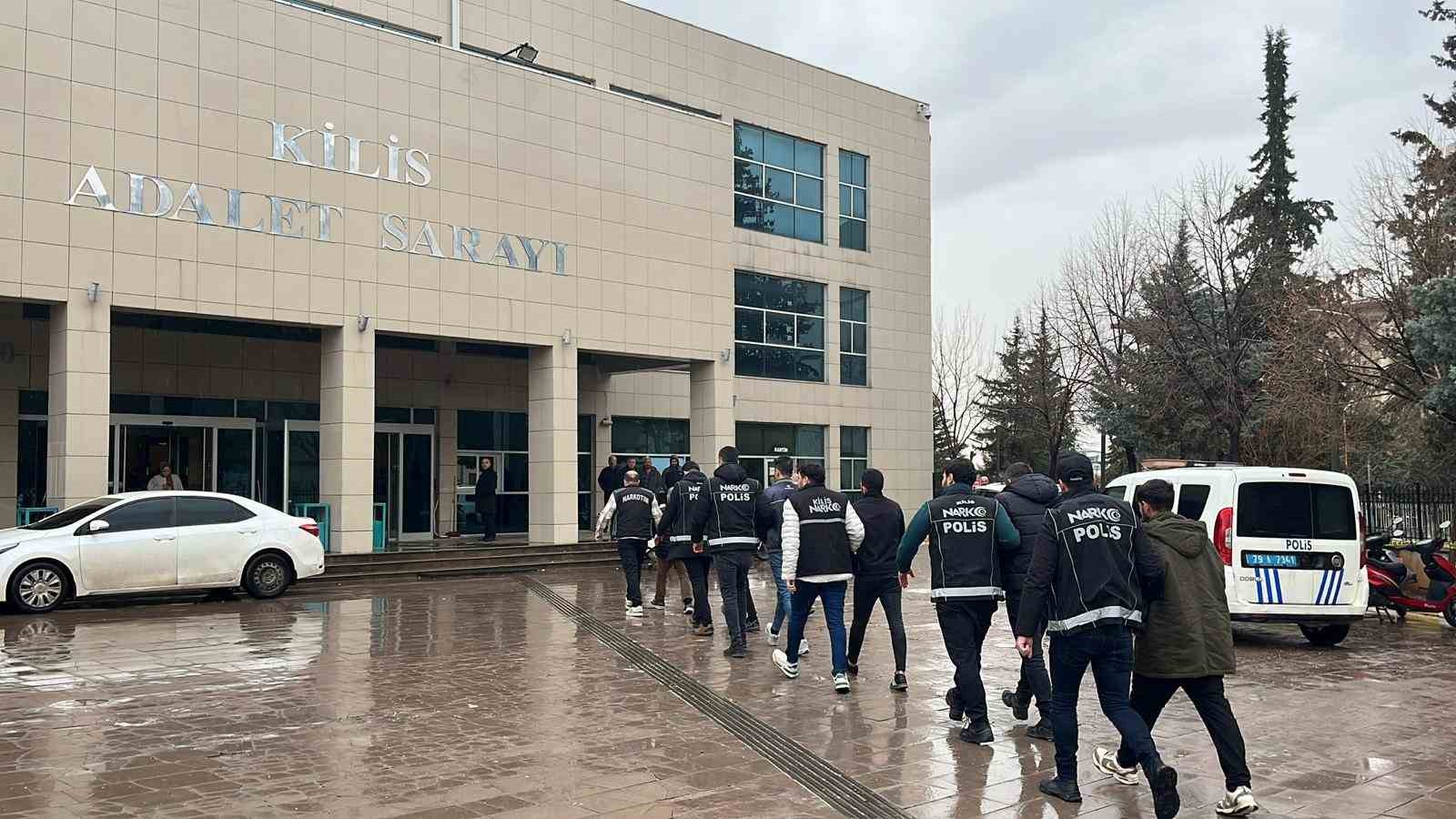 Kilis’te uyuşturucu operasyonu: 7 tutuklama
