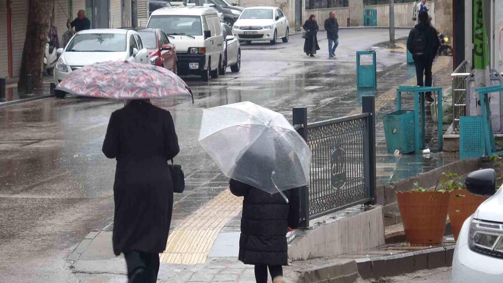 Kilis’te yağış etkili oluyor
