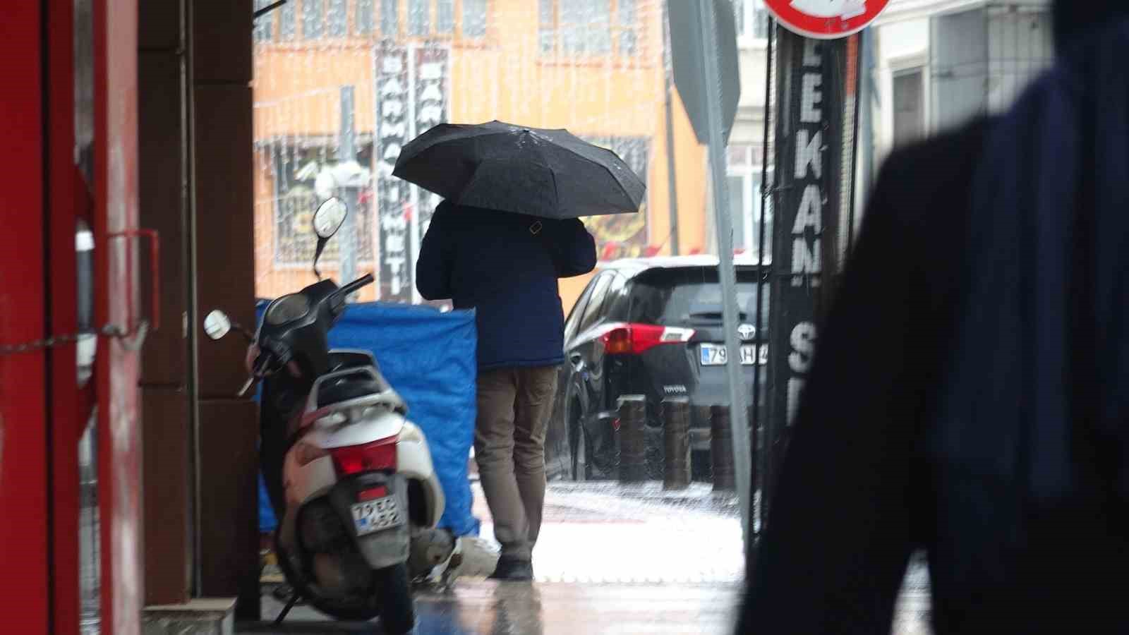 Kilis’te yağış etkili oluyor
