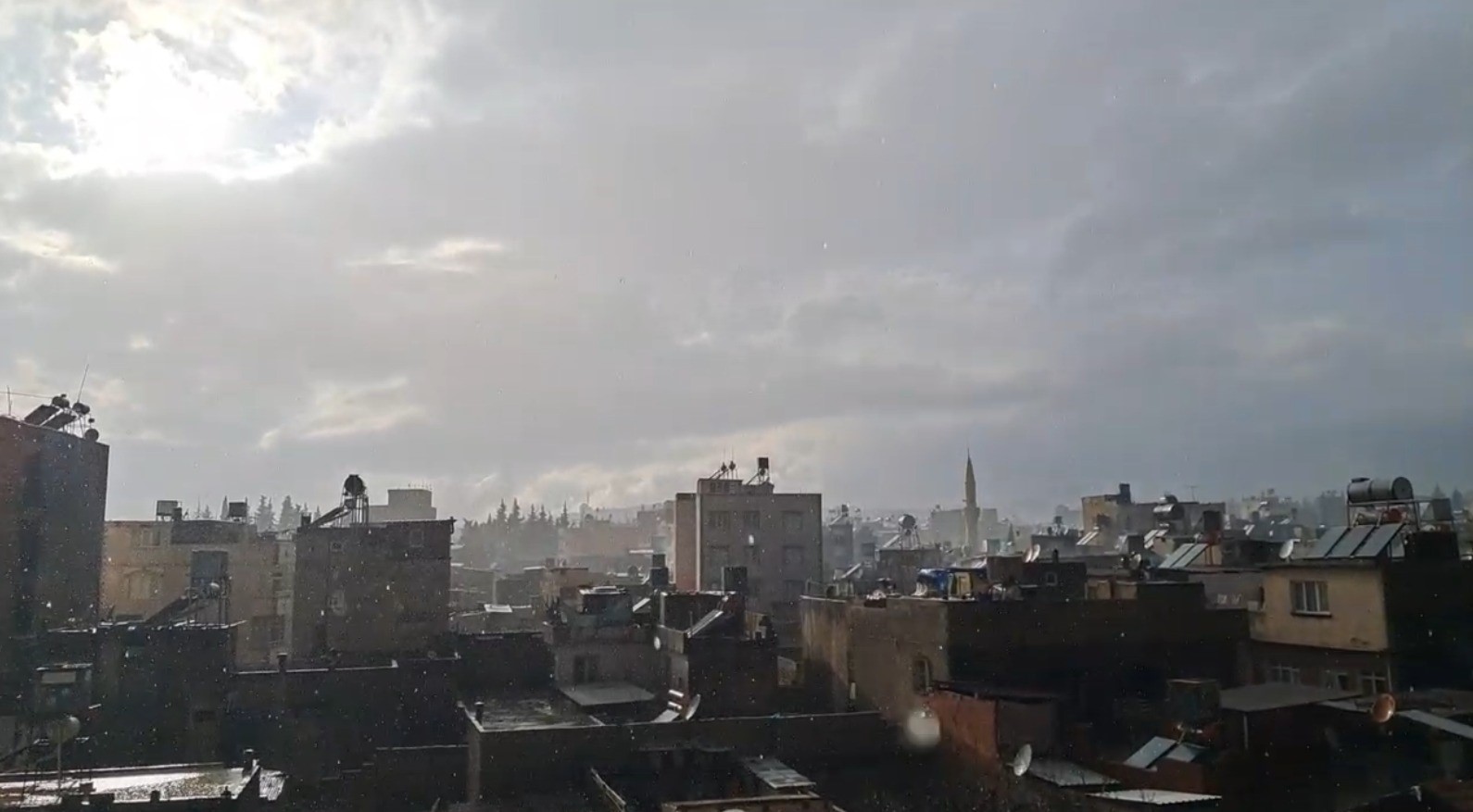 Kilis’te yağış etkili oluyor
