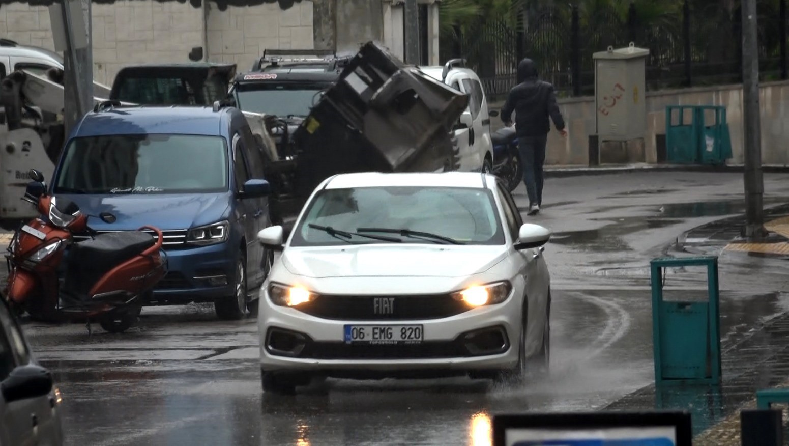 Kilis’te yağış ve sis etkili oluyor
