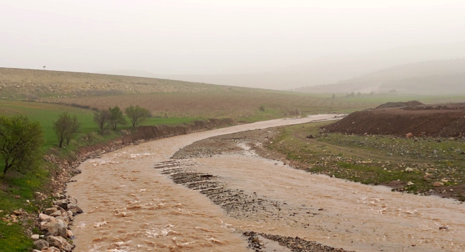 Kilis’te yağışların ardından su kaynakları canlandı
