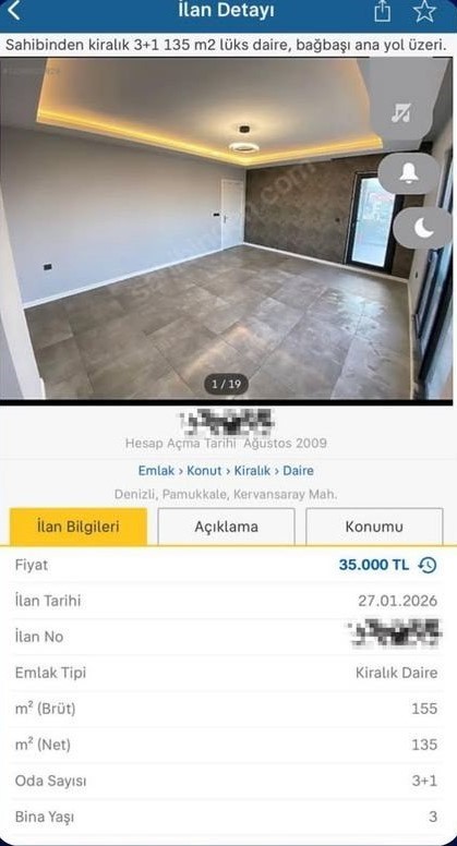 Kiracısını her 50 günde kontrol etmek isteyen ev sahibinden 3 sayfalık sıra dışı kriter listesi
Kiracısını her 50 günde kontrol etmek isteyen ev sahibinden 3 sayfalık sıra dışı kriter listesi