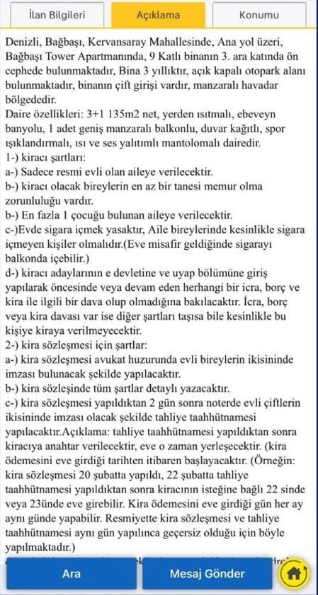 Kiracısını her 50 günde kontrol etmek isteyen ev sahibinden 3 sayfalık sıra dışı kriter listesi
Kiracısını her 50 günde kontrol etmek isteyen ev sahibinden 3 sayfalık sıra dışı kriter listesi