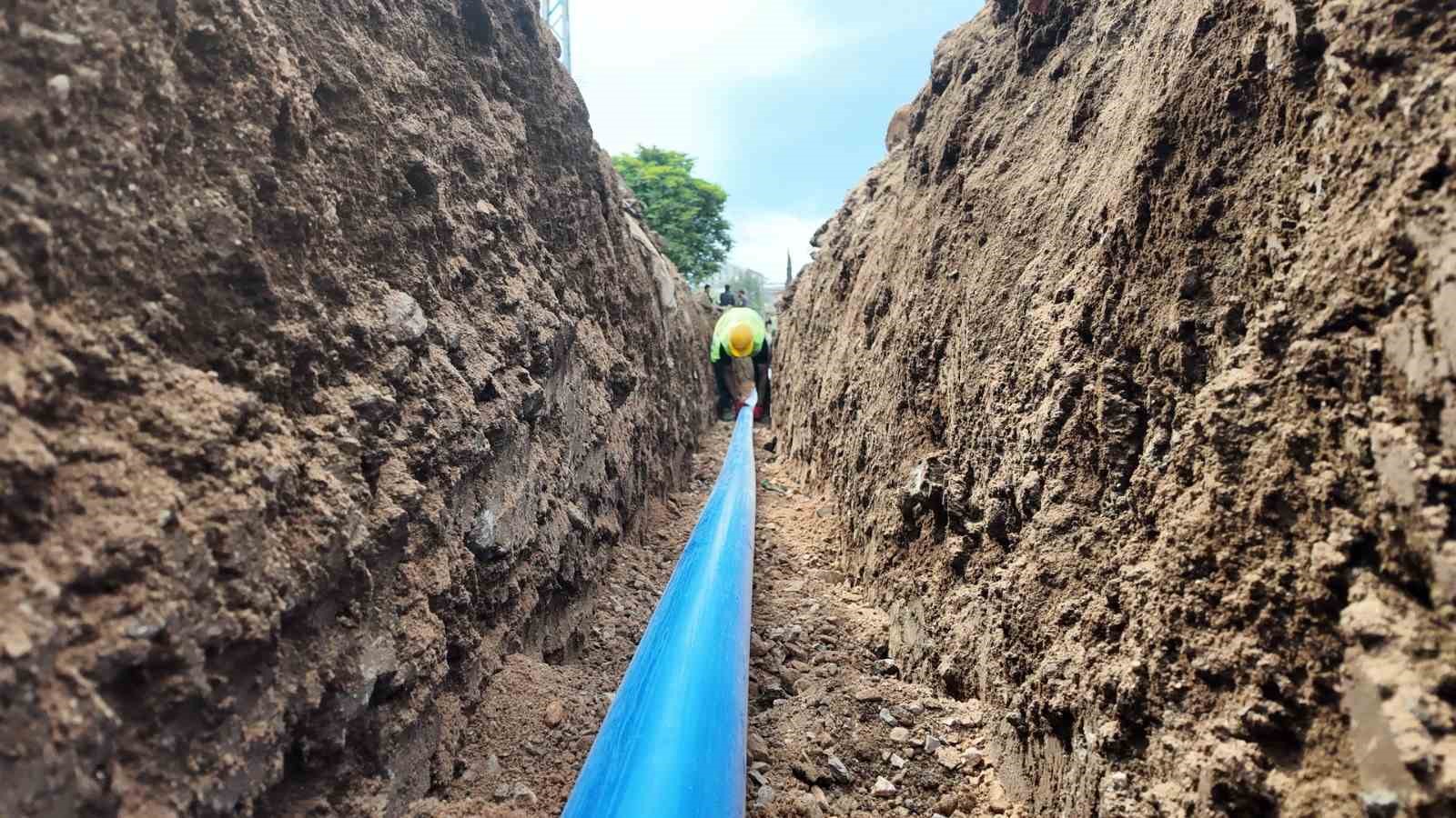 Kırıkhan’da içme suyu projesinde 49 kilometrelik hat tamamlandı
