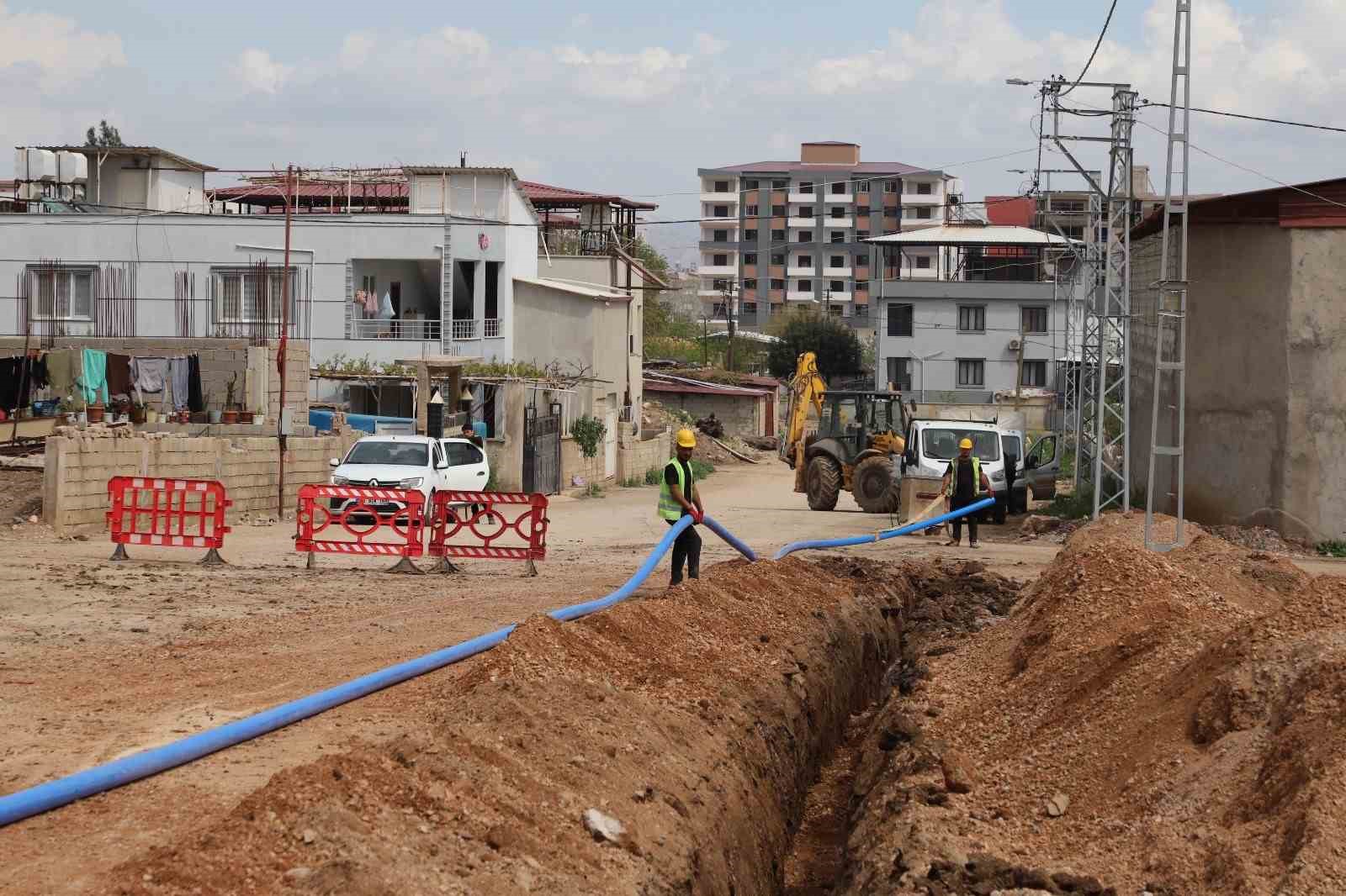 Kırıkhan’da içme suyu projesinde 49 kilometrelik hat tamamlandı
