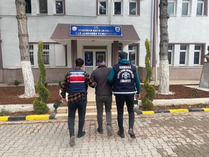 Kırıkkale’de 7 yıl hapis cezası bulunan firari hükümlü yakalandı
