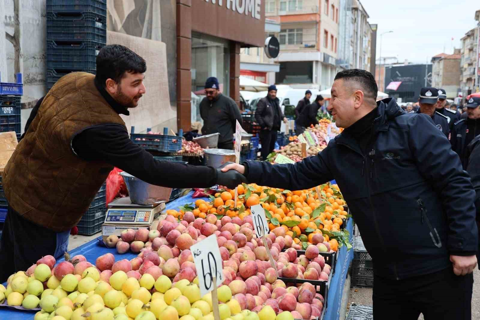 Kırıkkale’de pazarlarda fiyat ve tartı denetimi

