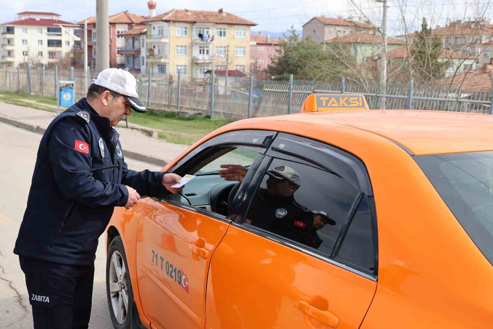 Kırıkkale’de toplu taşıma araçlarına sıkı denetim
