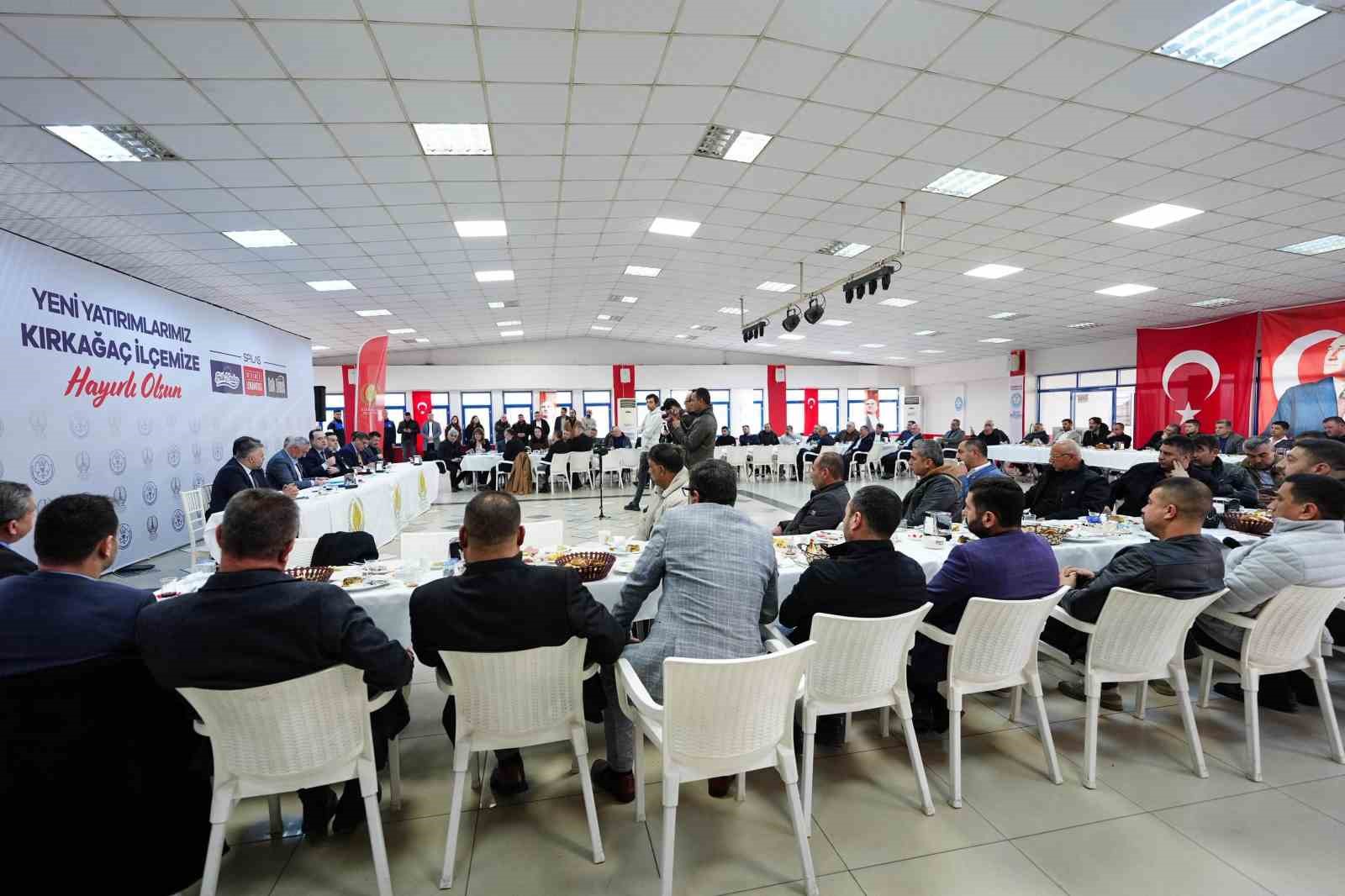 Kırkağaç’a sosyal belediyecilik atağı
Kırkağaç’a sosyal belediyecilik atağı