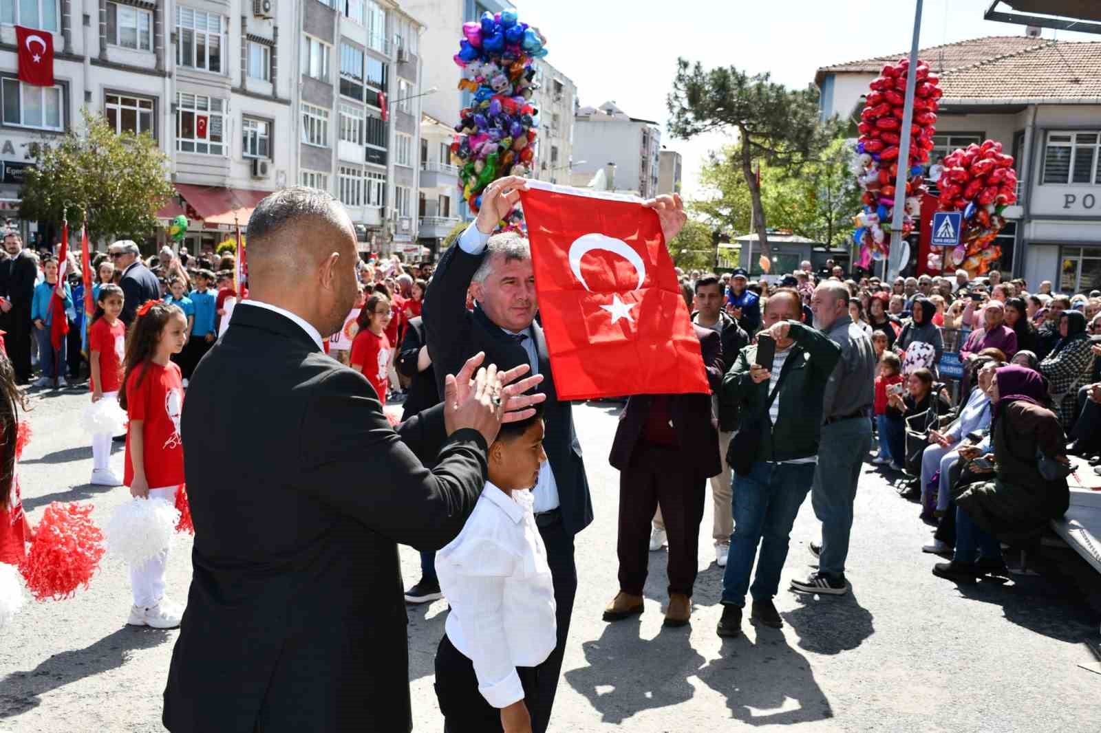 Kırklareli’nde 23 Nisan coşkuyla kutlandı
