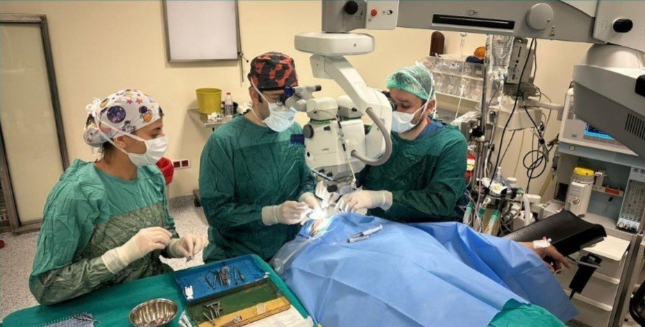 Kırklareli’nde bir ilk: Kornea nakli başarıyla gerçekleştirildi

