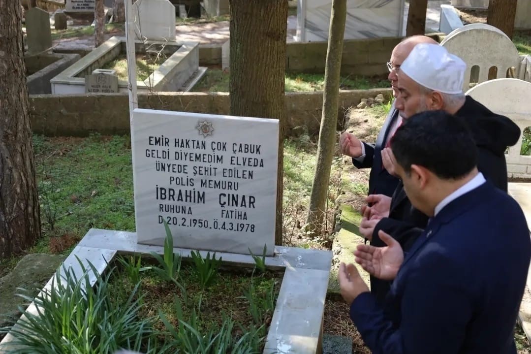 Kırklareli’nde şehit polis İbrahim Çınar kabri başında anıldı
