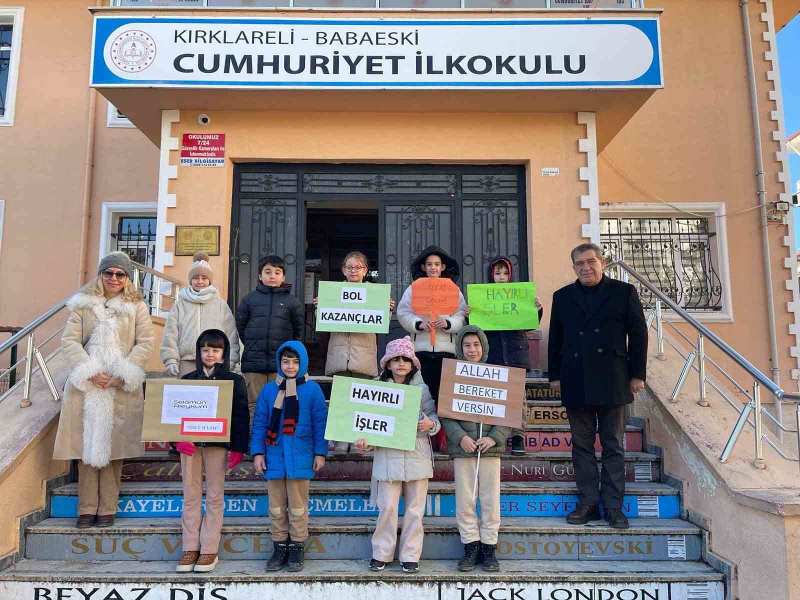 Kırklareli’nde "Türkiye Selamlaşıyor" etkinliği
