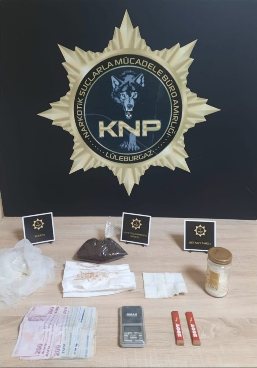 Kırklareli’nde uyuşturucu operasyonu: 1 tutuklama
