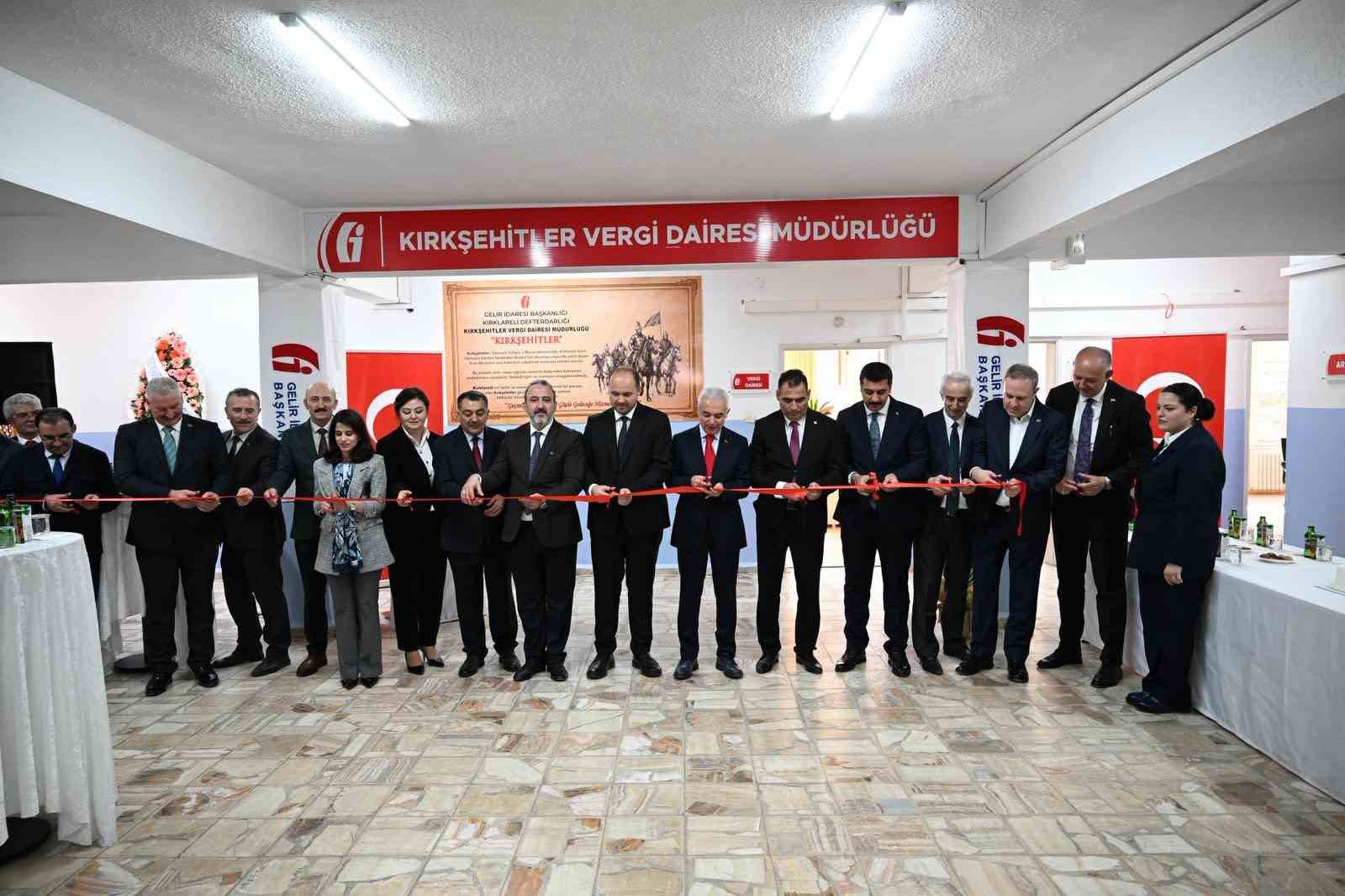 Kırkşehitler Vergi Dairesi Müdürlüğü açıldı
