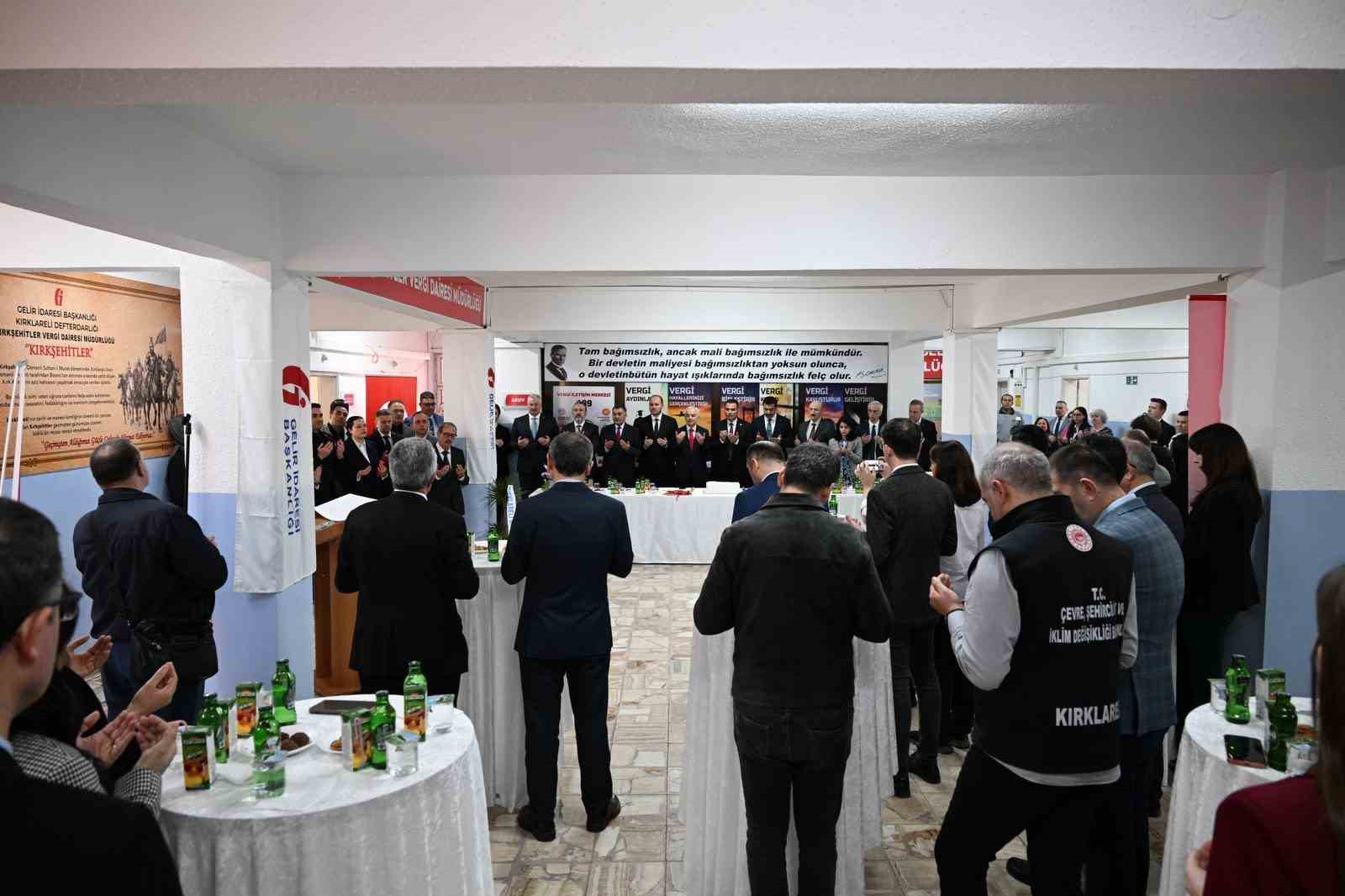 Kırkşehitler Vergi Dairesi Müdürlüğü açıldı
