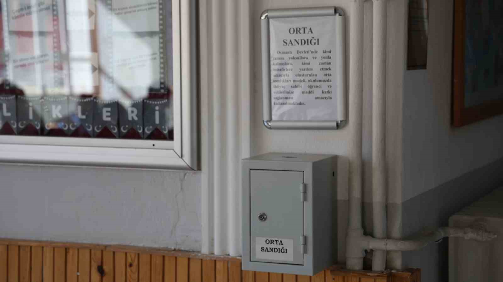 Kırşehir Endüstri ve Meslek Lisesi’nde Ahiliğin ’orta sandığı’ geleneği yaşatılıyor
