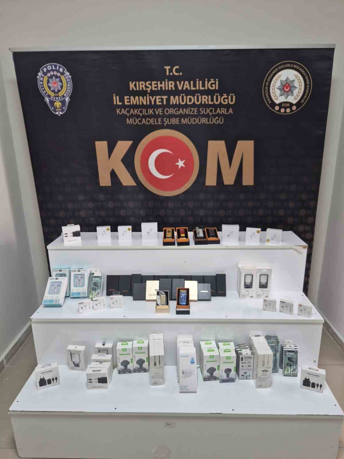 Kırşehir’de kaçakçılık operasyonu
